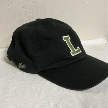 LACOSTE 블랙 캡 [L3482]