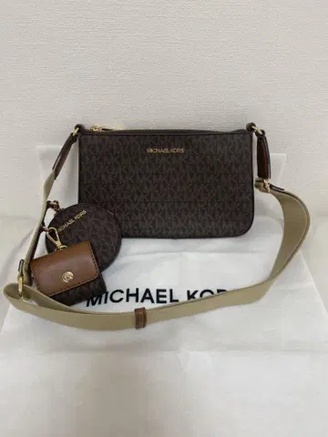 MICHAEL KORS 브라운 숄더백