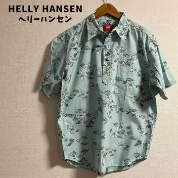 HELLY HANSEN 헬리한센 알로하 셔츠 피케 셔츠 스타일 일본제