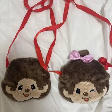 캐릭터 봉제 인형 파우치