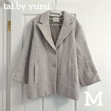 [세일 가격] 그레이 테일러드 자켓 코트 yumi M 트위드
