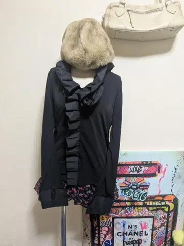 공주 헤이세이 갸루 페어리 그런지 발레코어 모리걸 프릴 상의