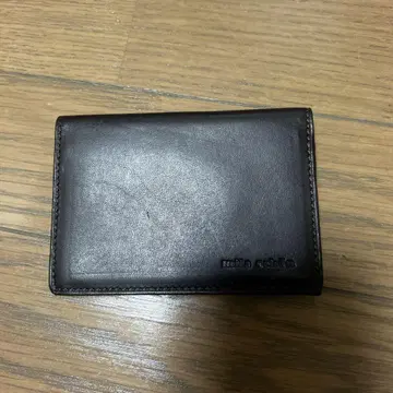 다크 브라운 가죽 코인 케이스