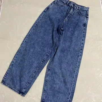 GU 커브 팬츠 데님 S 사이즈