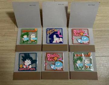 드래곤볼 클리어 러버 코스터 4종 6개 세트