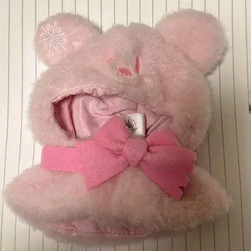 디즈니 스토어 시크릿 판초 핑크