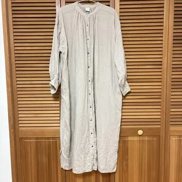 URBAN RESEARCH DOORS 베이지 셔츠 원피스