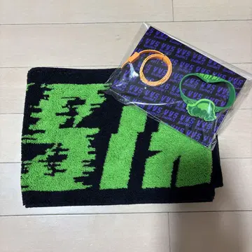 SixTONES VVS 타월 러버 밴드 굿즈