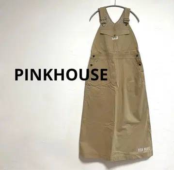 핑크하우스 PINKHOUSE 오버롤 스커트 오버롤 베이지