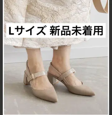 골드 부품 백 스트랩 펌프스