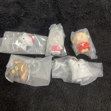 산리오 캐릭터 메지루시 액세서리 5개 세트