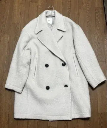 spick and span 미들 샤기 코트