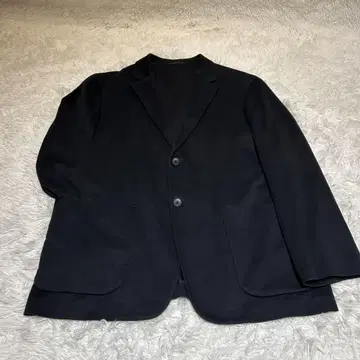 미사용급 ] UNIQLO 저지 자켓 남성용 블랙 XL