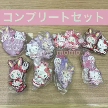 헬로키티 x 메조피아노 캡슐 러버 마스코트 전 8종