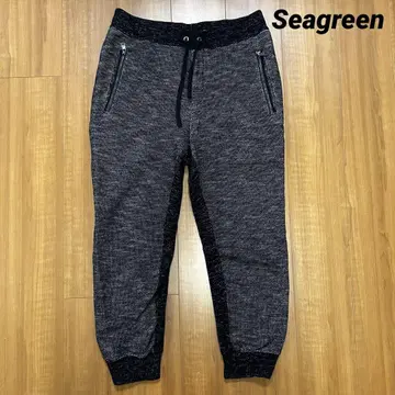Seagreen 시그린 투톤 컬러 맨투맨 조거 팬츠