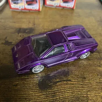 핫휠 람보르기니 카운타크 리얼 라이더 보라색 메탈릭