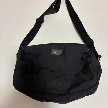 agnes b. 나일론 숄더백 올 패턴 zs23m-15