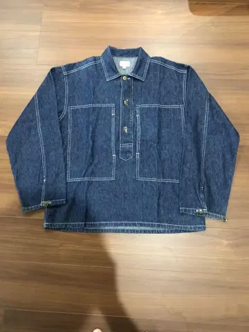 80s M-35 데님 풀오버 다크 네이비 미국제