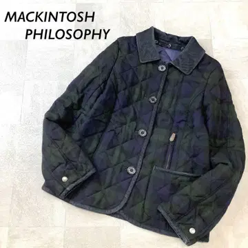 MACKINTOSH PHILOSOPHY 퀼팅 자켓 체크