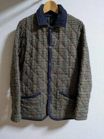 LAVENHAM 라벤햄 트위드 퀼팅 자켓