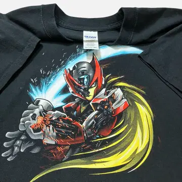 [ 2XL ] 록맨X 제로 애니메이션 게임 T셔츠 블랙