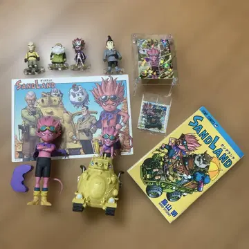 Sand land 샌드랜드 피규어 코믹스 도서 세트 모음