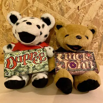 그레이트풀 데드베어 Dupree & Uncle John 봉제 인형