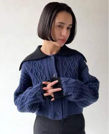 새상품급 RYE TENDER SENECA CABLE CARDIGAN