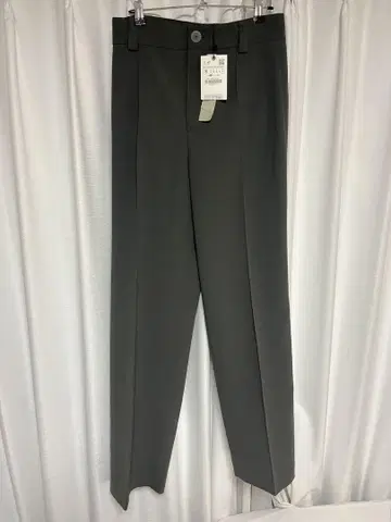 zara 슬랙스 그린