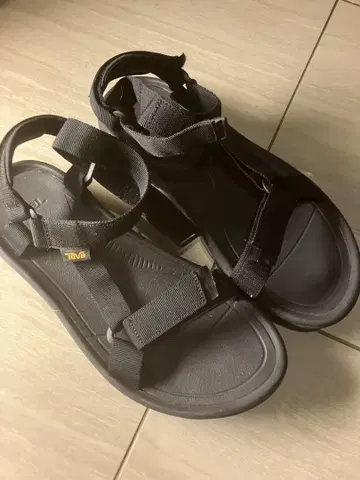 Teva 블랙 아웃도어 샌들 29cm