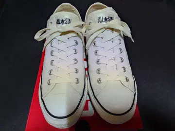 CONVERSE 가죽 ALL STAR REACT 화이트 로우컷