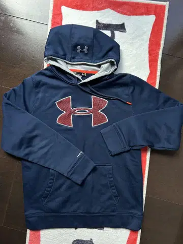 언더아머 UNDER ARMOUR 빅 로고 후디 후드티 [ LG ]