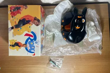 리얼 미들 로디 Rody 블랙 오렌지 새상품급