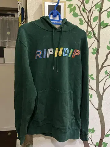 RIPNDIP 그린 S 사이즈 후드티 후디
