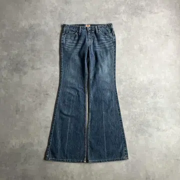 00s y2k 아카이브 슈퍼 플레어 데님 팬츠