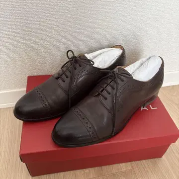 REGAL GORE-TEX 브라운 레이스업 슈즈 24cm