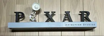 해피 복권 라스트상 픽사 램프 & 픽사 로고 피규어