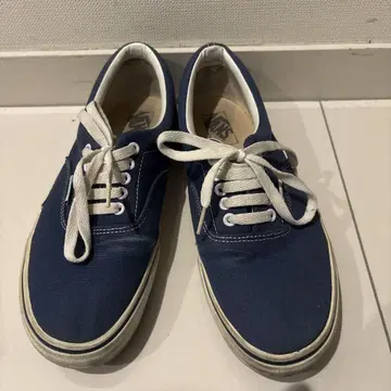 Vans 네이비 캔버스 스니커즈