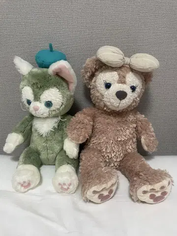 셰리 메이와 더피 봉제 인형 세트