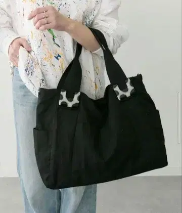 새상품 미사용 era PAPILLONNER 숄더 포함 토트백 L