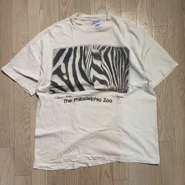 90s Hanes 티셔츠 빈티지 애니멀 헤인즈 아메카지 구제 의류