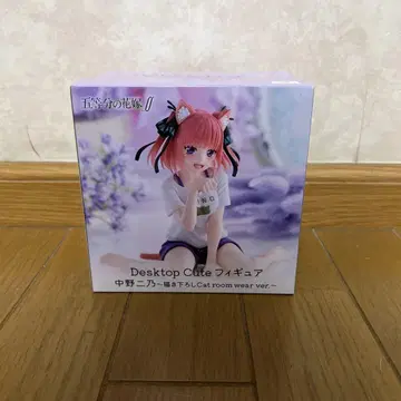 5등분의 신부 나카노 니노 Desktop Cute 신작 Cat 피규어