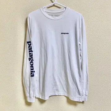 PATAGONIA 긴팔 티셔츠 화이트[S]