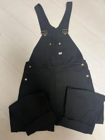Lee 블랙 오버롤