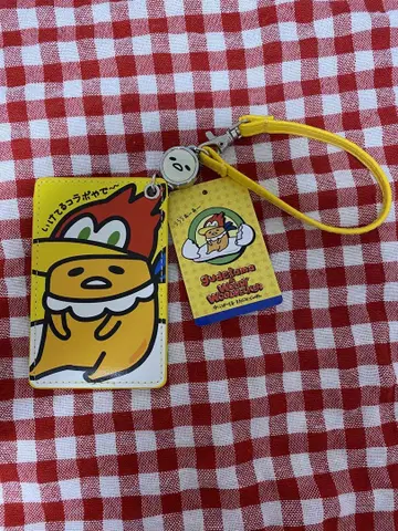 산리오 USJ 구데타마 우디 우드페커 패스 케이스