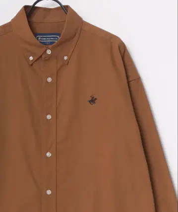 [ 컨디션 최상 ] POLO 카멜 버튼 다운 셔츠
