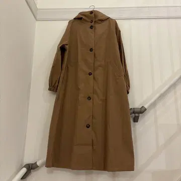FILLLOU 브라운 롱 코트 L 사이즈