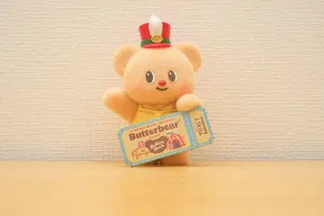 버터 베어 butter bear 태국 피규어 플로키 마스코트