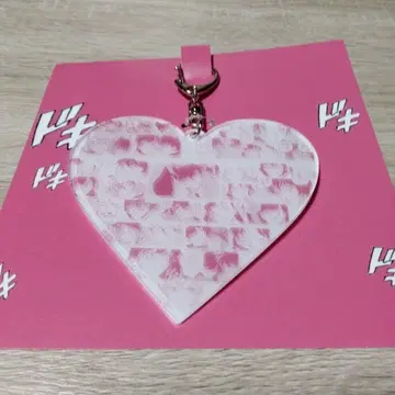 명탐정 코난 코난전 하트형 아크릴 키링