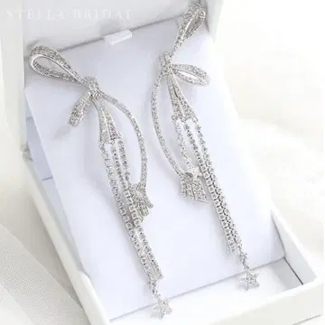 STELLA BRIDAL 큐빅 지르코니아 브라이덜 귀걸이